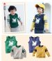 boy's spring&autumn clothing sets t shirt and vest